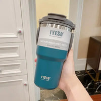 Stainless Steel Thermal Vacuum Mug - Leak-Proof Insulated Coffee Cup