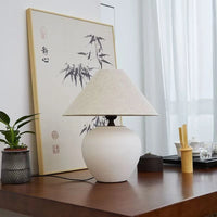 Retro Ceramic Floor Lamp - Modern Remote Control Accent Light