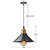 Vintage Loft Pendant Lamp - Retro E27 Hanging Light