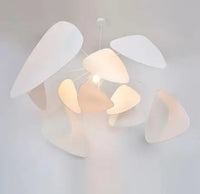 Handwoven Rattan Chandelier - E27 Wicker Suspension Lamp
