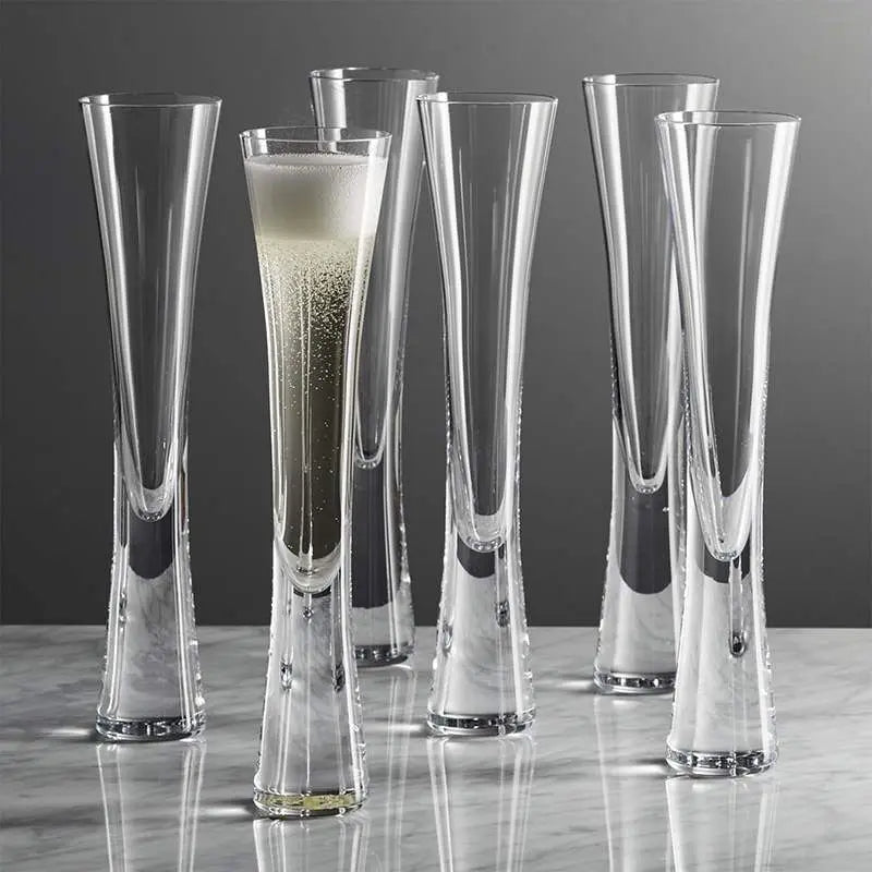 Hourglass Champagne Flute Glass - 40ML or 160ML