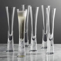Hourglass Champagne Flute Glass - 40ML or 160ML