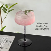 Japanese Style Tower Martini Glass - 250ML