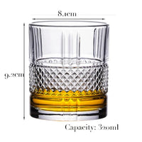 Old Fashioned Whiskey Rocks Glass - Classic Cocktail Tumbler
