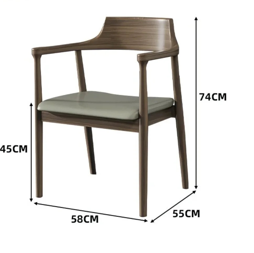 Pure Solid Wood Dining Table - High-End Home & Restaurant Table