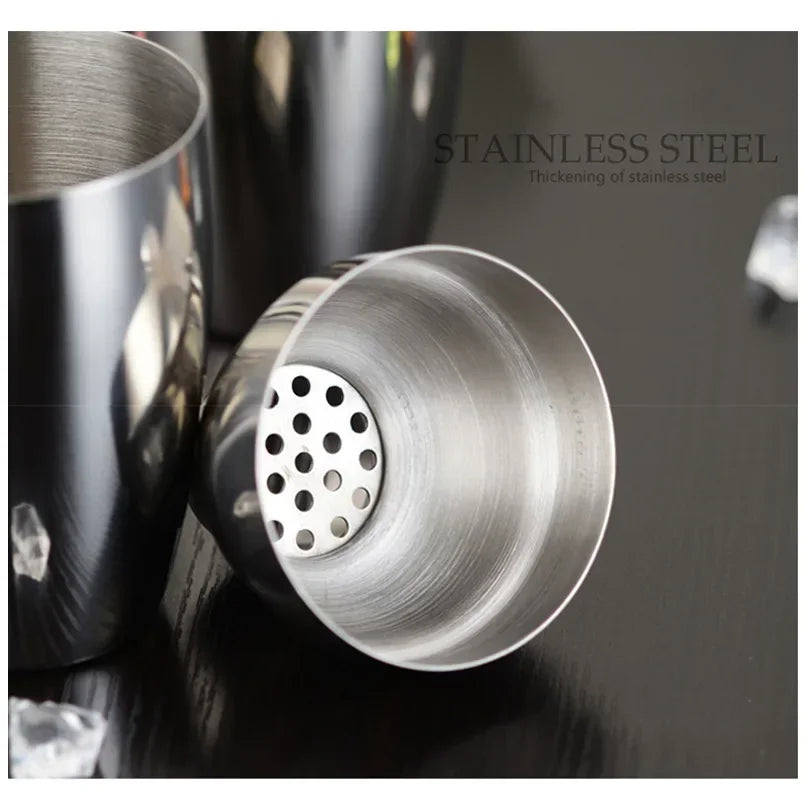 UPORS Cocktail Shaker - Stainless Steel Boston Mixer 550ml/750ml