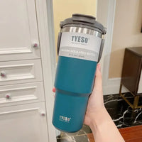 Stainless Steel Thermal Vacuum Mug - Leak-Proof Insulated Coffee Cup