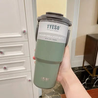 Stainless Steel Thermal Vacuum Mug - Leak-Proof Insulated Coffee Cup