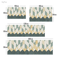 Soft Washable Kitchen Runner Rug - Anti-Slip Hallway and Entry Mat