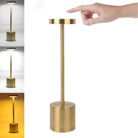 Portable Touch LED Table Lamp - USB Rechargeable Wireless Light