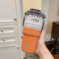 Stainless Steel Thermal Vacuum Mug - Leak-Proof Insulated Coffee Cup