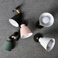 Nordic Solid Wood Wall Lamp - Minimalist Bedside Sconce