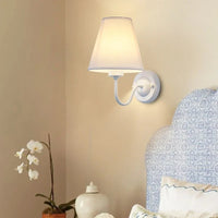 Retro Fabric Wall Lamp - Nordic Indoor Bedside Sconce