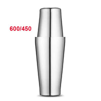 UPORS Cocktail Shaker - Stainless Steel Boston Mixer 550ml/750ml