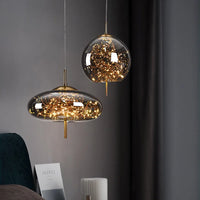 Luxury Glass Bedside Chandelier - Nordic Long-Line Pendant Light