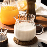 High Borosilicate Glass Tea Pitcher - Heat-Resistant Coffee and Espresso Server