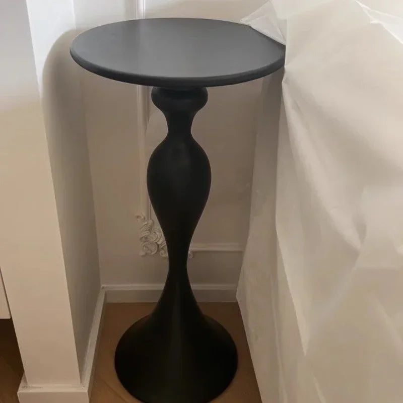 Round Stainless Steel Side Table - Nordic Modern Coffee Table