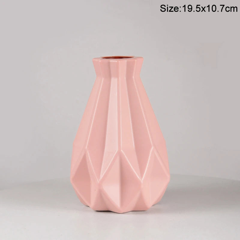 Nordic Modern Flower Vase - Lightweight Table Arrangement Decor